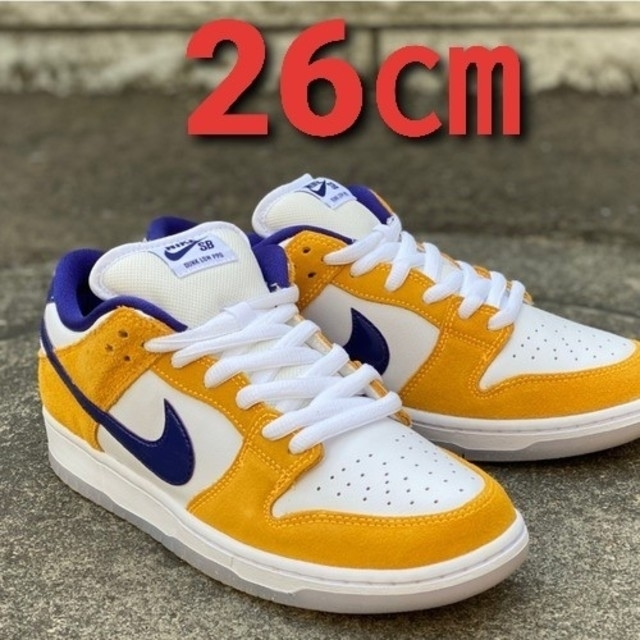 NIKE(ナイキ)のNIKE SB DUNK LOW PRO LASER ORANGE メンズの靴/シューズ(スニーカー)の商品写真