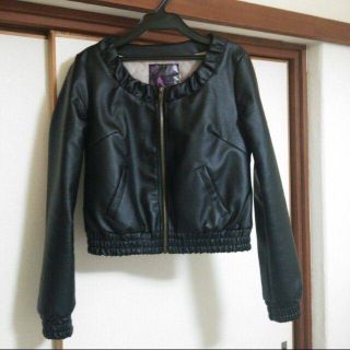 ピンキーガールズ(PinkyGirls)のピンキーガールズ  ノーカラーライダース(ライダースジャケット)