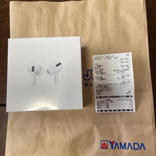 アップル(Apple)のairpods pro (ヘッドフォン/イヤフォン)