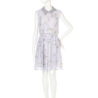 ジルバイジルスチュアート(JILL by JILLSTUART)のジルバイジルスチュアート　花柄ワンピース(ひざ丈ワンピース)