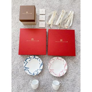 フランクミュラー(FRANCK MULLER)のフランクミューラー　プレート　マグカップ　セット　新品　エスプレッソ　お皿　ペア(食器)