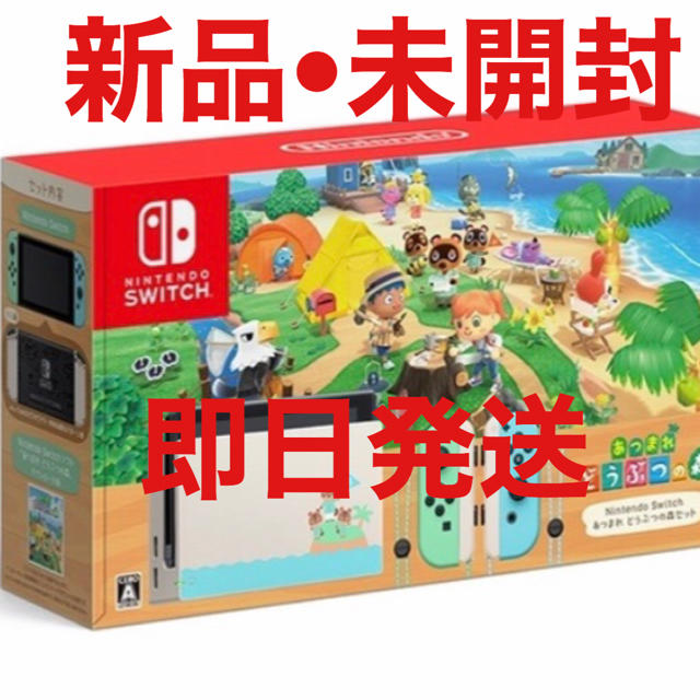 任天堂スイッチswitch どうぶつの森セット