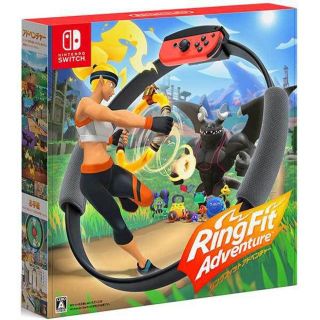 ニンテンドースイッチ(Nintendo Switch)のリングフィット アドベンチャー　Nintendo Switch　新品未開封(家庭用ゲームソフト)