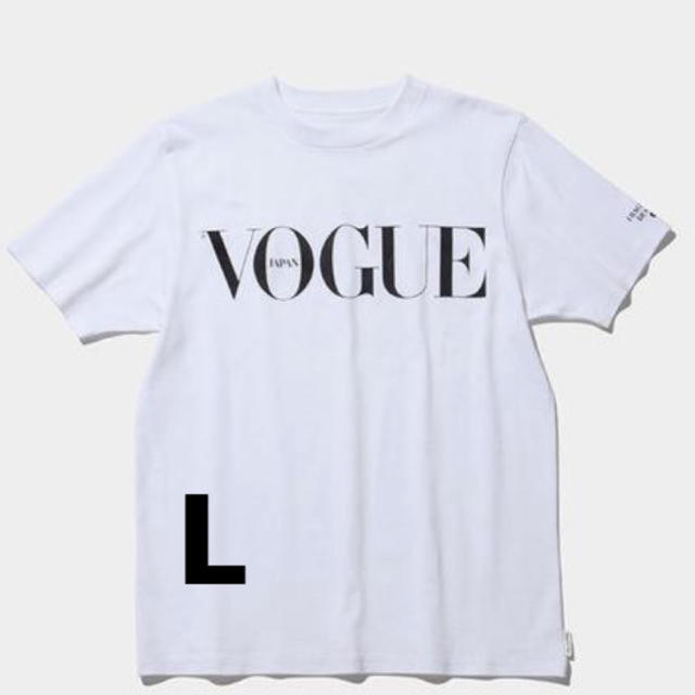 人気アイテム KK様 専用出品 VOGUE × Fragment TEE 白 Lサイズ T