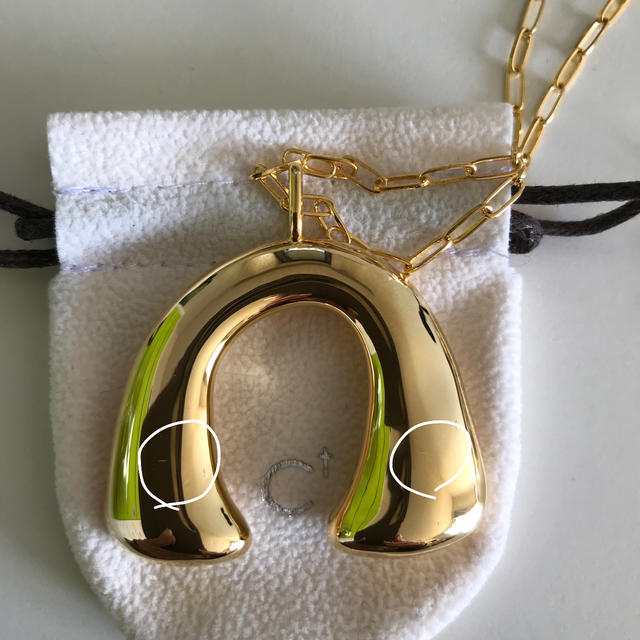 DEUXIEME CLASSE(ドゥーズィエムクラス)のCHIEKO＋ bonheur necklace gold レディースのアクセサリー(ネックレス)の商品写真