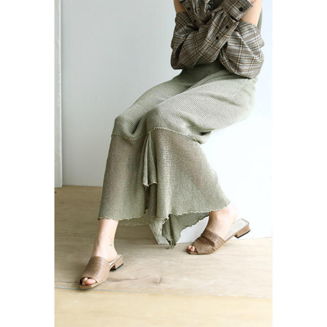 TODAYFUL Linen Knit SKスカート - ロングスカート