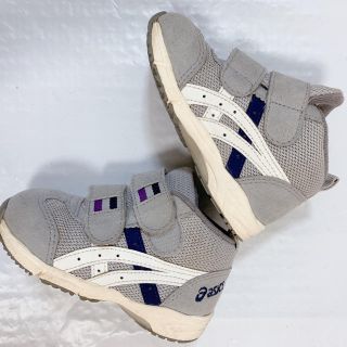 アシックス(asics)のアシックス　スニーカー　グレー　13cm ニューバランス　イフミー　コンバース(スニーカー)