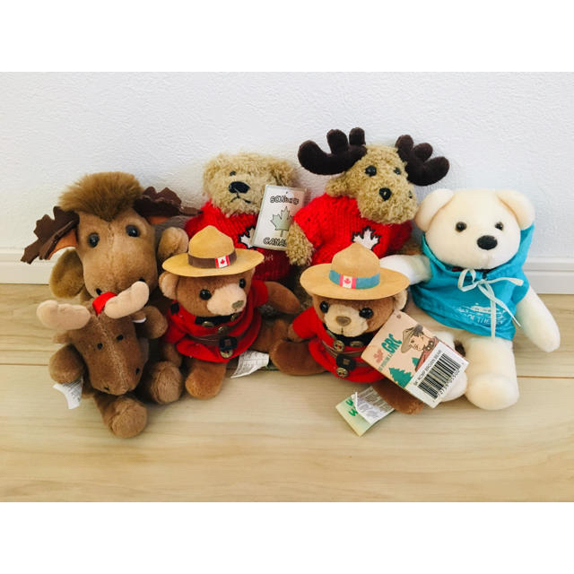 値下げ!カナダ ぬいぐるみ セットの通販 by はる's shop|ラクマ 値下げ!カナダ ぬいぐるみ セットの通販 by はる's shop|ラクマ