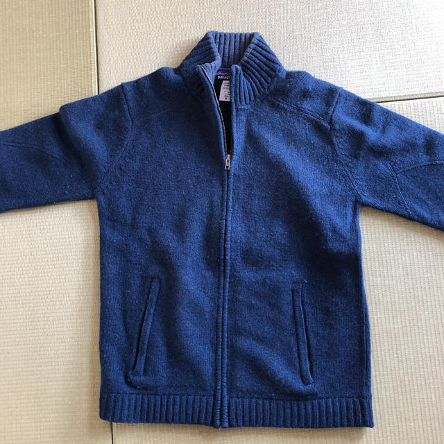 patagonia ジップアップセーター