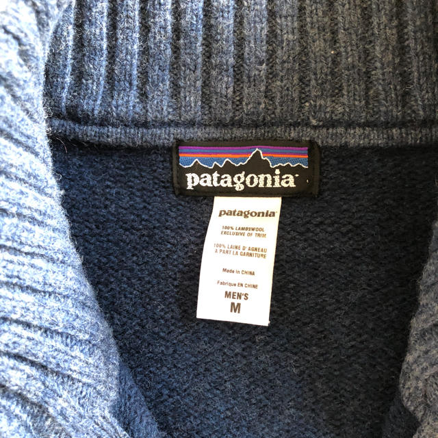 patagonia(パタゴニア)のpatagonia ジップアップセーター メンズのトップス(ニット/セーター)の商品写真
