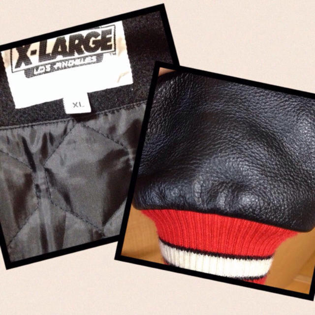 XLARGE(エクストララージ)のミッキー♡高級牛革ダウンジャケット メンズのジャケット/アウター(ダウンジャケット)の商品写真