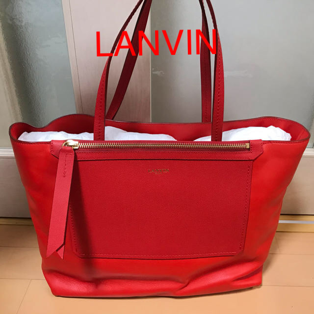 新品 LANVIN Paris バッグ 定価約20万円 - トートバッグ