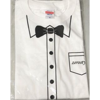 ZEROSTYLE蝶ネクタイTシャツ ホワイト M(Tシャツ/カットソー(半袖/袖なし))