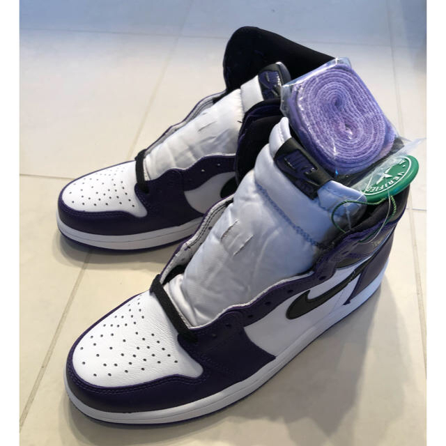 Nike Jordan 1 court purple コートパープル 2.0