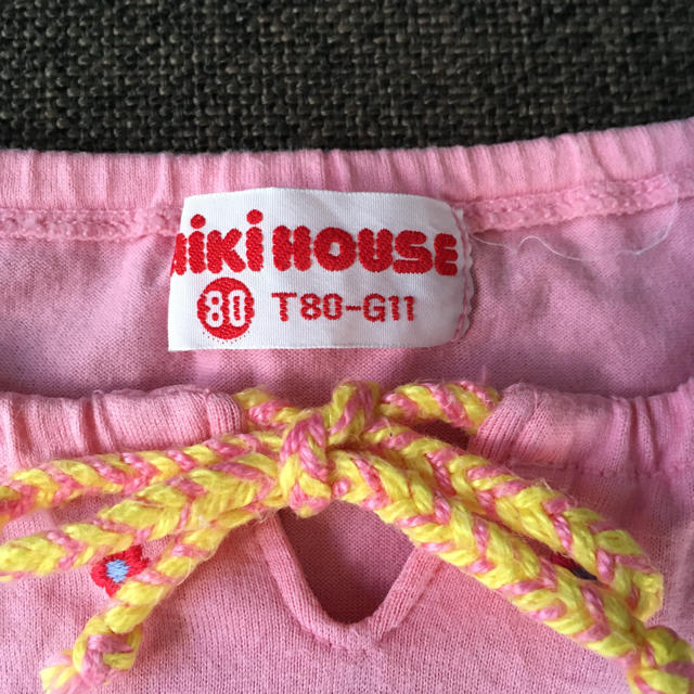 mikihouse(ミキハウス)のミキハウス　Tシャツ　半そで　80 キッズ/ベビー/マタニティのベビー服(~85cm)(Ｔシャツ)の商品写真
