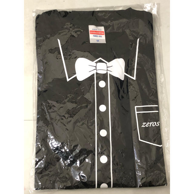 ZEROSTYLE蝶ネクタイTシャツ ブラック M メンズのトップス(Tシャツ/カットソー(半袖/袖なし))の商品写真