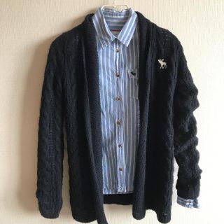 アバクロンビーアンドフィッチ(Abercrombie&Fitch)の【ゆうちん様専用】アバクロ　ニット&シャツセット販売(ブラウス)