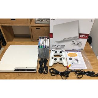 プレイステーション3(PlayStation3)のプレステ3（CECH-2500A LW）(家庭用ゲーム機本体)