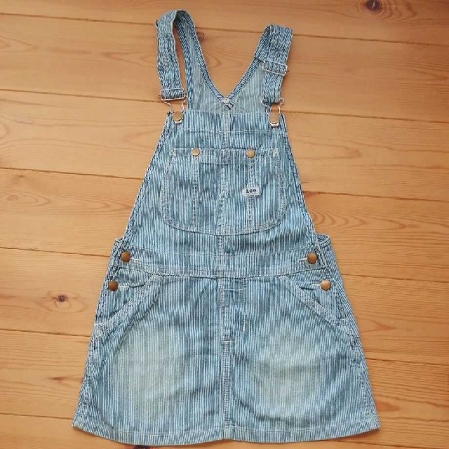 Lee(リー)のジャンバースカート　Lee キッズ/ベビー/マタニティのキッズ服女の子用(90cm~)(ワンピース)の商品写真