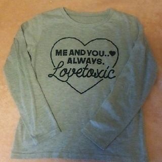 ラブトキシック(lovetoxic)の女児 Lovetoxic長袖Tシャツ 150センチ(Tシャツ/カットソー)