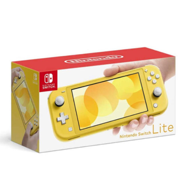 Nintendo Switch(ニンテンドースイッチ)のNintendo Switch Lite イエロー　新品　未使用 エンタメ/ホビーのゲームソフト/ゲーム機本体(家庭用ゲーム機本体)の商品写真