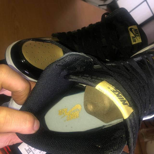 NIKE(ナイキ)のジョーダン1  GOLD-TOE NRG 新品 メンズの靴/シューズ(スニーカー)の商品写真