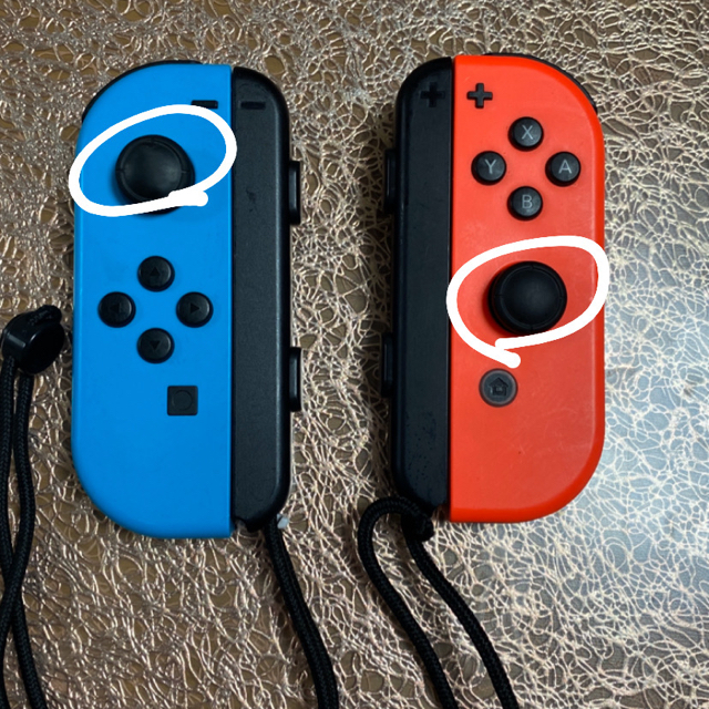 Nintendo Switch(ニンテンドースイッチ)のswitch Joy-Con ジャンク品 エンタメ/ホビーのゲームソフト/ゲーム機本体(家庭用ゲーム機本体)の商品写真