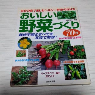 おいしい野菜づくり７０種 自分の庭で楽しむヘルシ－野菜の作り方(趣味/スポーツ/実用)