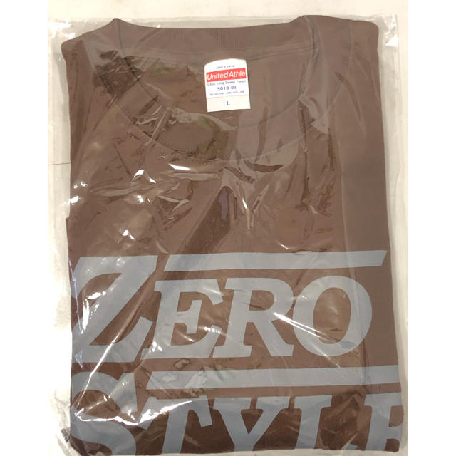 ZEROSTYLEロングTシャツ ブラウン L