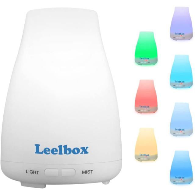 Leelbox アロマデフューザー超音波加湿器 七色LED スマホ/家電/カメラの生活家電(加湿器/除湿機)の商品写真