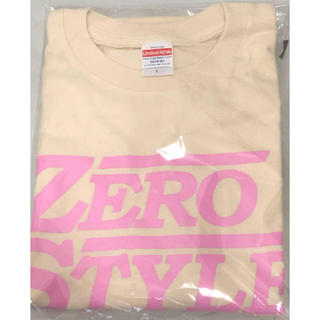 ZEROSTYLEロングTシャツ ピンク XL(Tシャツ/カットソー(七分/長袖))