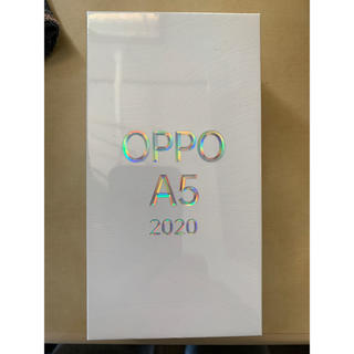 OPPO（オッポ） A5 2020 未開封(スマートフォン本体)