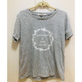 エヘカソポ(ehka sopo)の【ehka sopo】グレーシンプルＴシャツ(Tシャツ(半袖/袖なし))