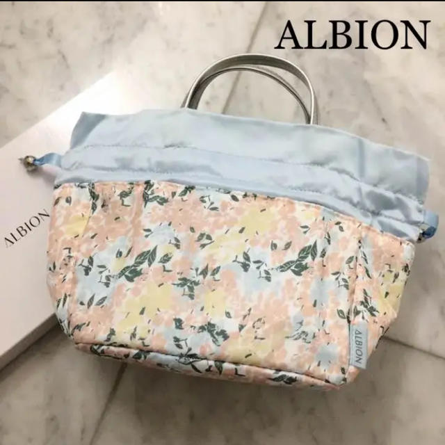 ALBION(アルビオン)のALBION（アルビオン）花柄　化粧ポーチ レディースのファッション小物(ポーチ)の商品写真