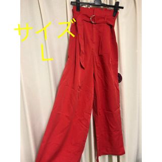 ラストっ！！✨ハイウエストロングパンツ👖(カジュアルパンツ)