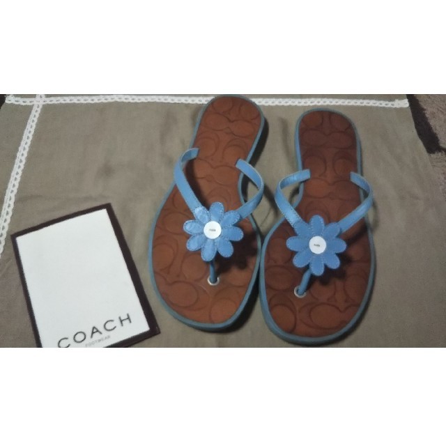 COACH(コーチ)のCOACH*サンダル*レア*可愛い*お値下げ！ レディースの靴/シューズ(サンダル)の商品写真