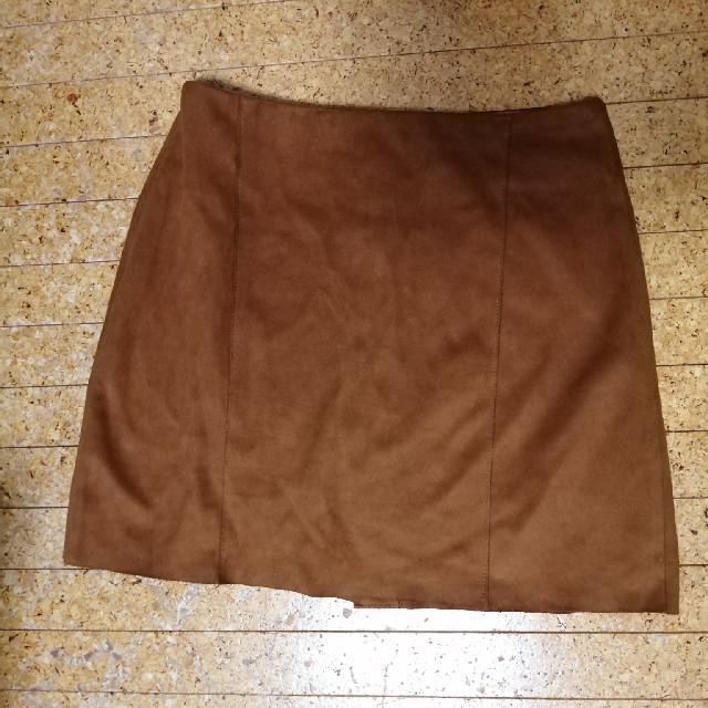 dholic(ディーホリック)のディーホリック♡スエードライクスカート♡キャメルカラー レディースのスカート(ミニスカート)の商品写真