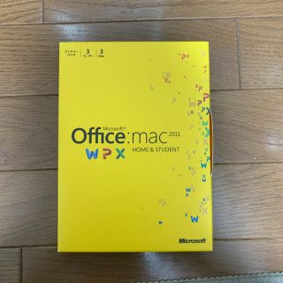 アップル(Apple)のOffice Mac 2011(PC周辺機器)