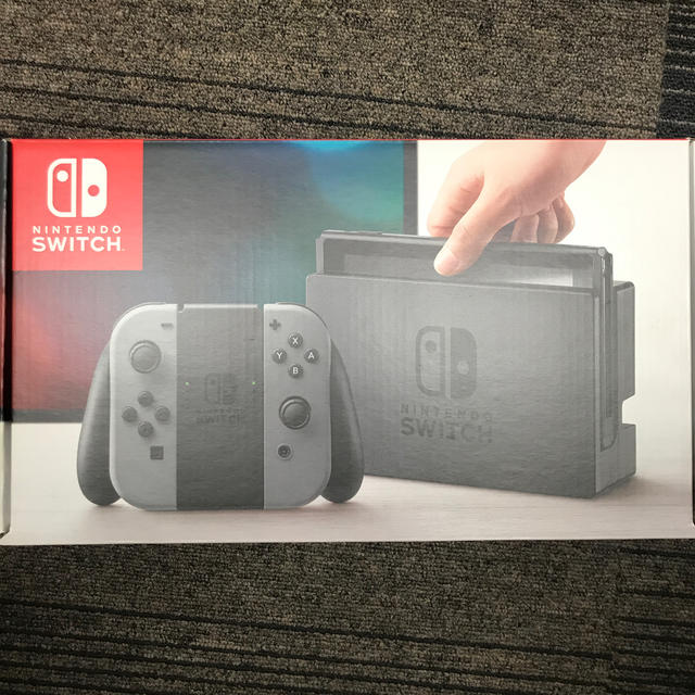 Nintendo Switch JOY-CON グレー 本体  HAC-S-KA