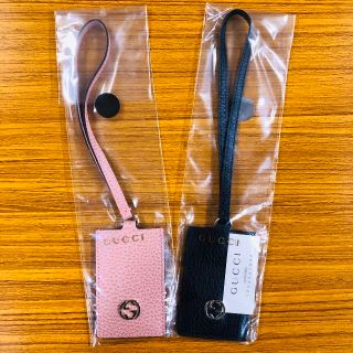 グッチ(Gucci)の☆お得セット☆ グッチ ネームタグ ブラック ピンク(その他)