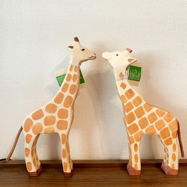 IKEA(イケア)のキリン ラージサイズ キッズ/ベビー/マタニティのおもちゃ(積み木/ブロック)の商品写真