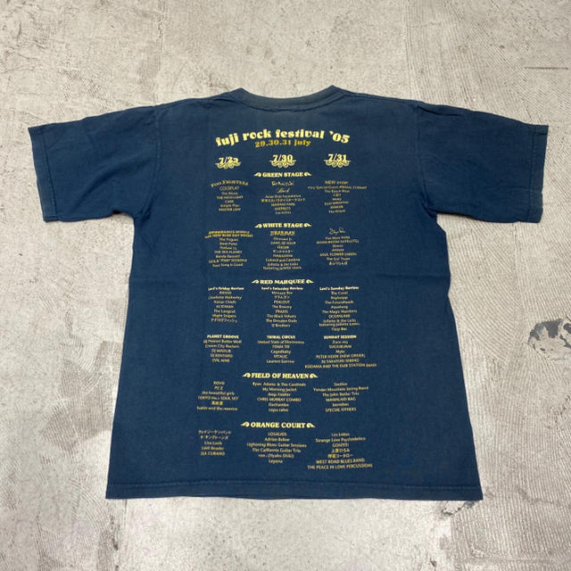 希少 FUJI ROCK FESTIVAL 05' フジロック Tシャツ セット