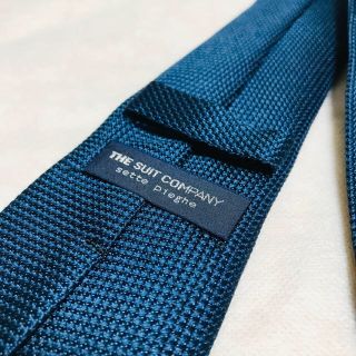 スーツカンパニー(THE SUIT COMPANY)のビジネス用／ネイビー柄　ネクタイ(ネクタイ)