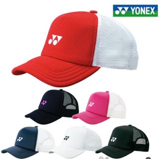 ヨネックス(YONEX)のヨネックス　テニスキャップ（レッド×ホワイト）(その他)