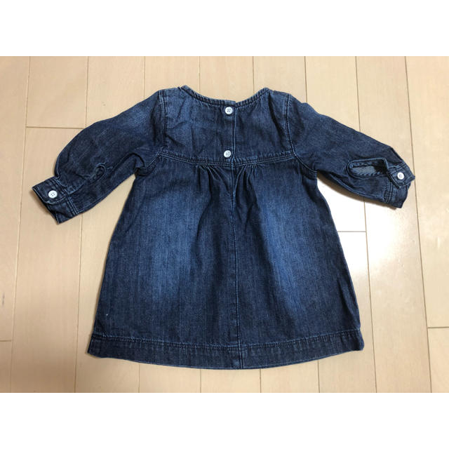 NEXT(ネクスト)のnext  デニムワンピース 60 キッズ/ベビー/マタニティのベビー服(~85cm)(ワンピース)の商品写真