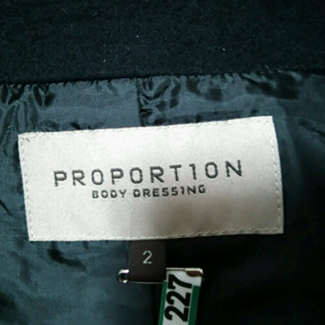 PROPORTION BODY DRESSING(プロポーションボディドレッシング)のプロポーションボディドレッシング コート レディースのジャケット/アウター(ピーコート)の商品写真