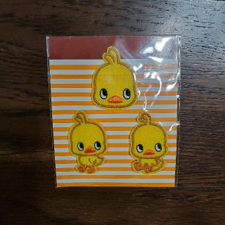 ニッシンショクヒン(日清食品)の日清　ひよこちゃん　ワッペン(ノベルティグッズ)