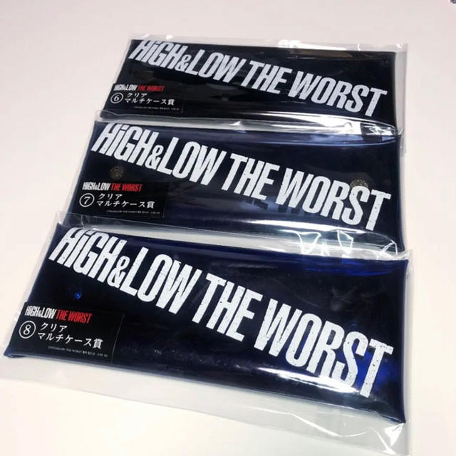 THE RAMPAGE(ザランページ)のHiGH&LOW THE WORST  くじ  クリアマルチケース エンタメ/ホビーのタレントグッズ(男性タレント)の商品写真