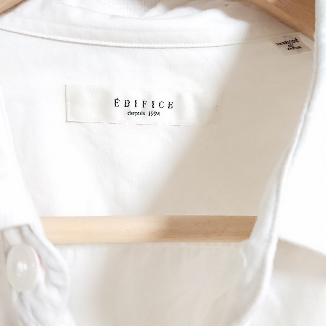 EDIFICE(エディフィス)のエディフィス　七分丈シャツ メンズのトップス(シャツ)の商品写真