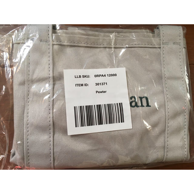 L.L.Bean(エルエルビーン)のL.L.Bean　グローサリートート　ピューター新品 レディースのバッグ(トートバッグ)の商品写真